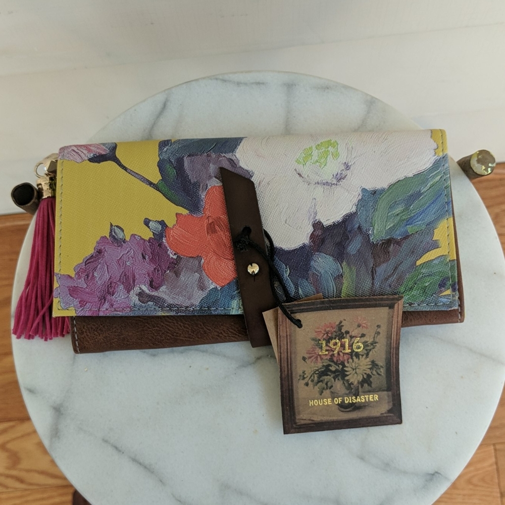 Floral wallet